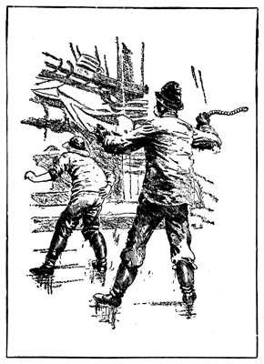 For an hour Long Jack walked his prey up and down, teaching, as he said, 'Things ivry man must know, blind, dhrunk, or asleap.'